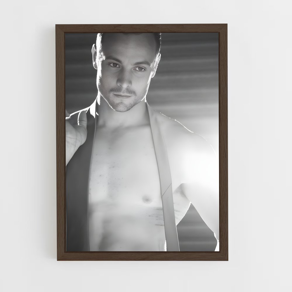 Poster L'Homme en Gilet – affiche Jeux Olympiques (vue 5)